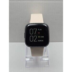 Fitbit Versa 2 Smartwatch Gray 40mm Alexa WR50M Always On Display W/ Charger